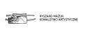 Logo Ryszard Mazur Kowalstwo Artystyczne. Z lewej strony rysunek narzędzi kowalskich, po prawej napis Ryszard Mazur Kowalstwo Artystyczne.