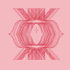 Logo projektu Feminatywa na różowym tle.